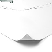 Vind je zitplaats 2 Stusty Blue Roos Weddenschap Poster (Hoek)