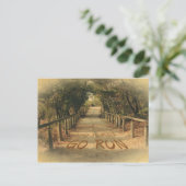 Vind jezelf Go Run Park Jogger Motivatie Briefkaart (Staand voorkant)