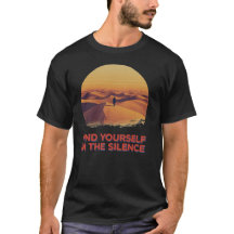 Vind jezelf in de stilte T-shirt