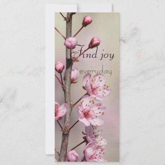 Vind Joy Cherry Blossom Bladwijzer (Voorkant)