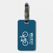 Vind Joy door de Cycli van de Uitvoering Bagagelabel (Achterkant verticaal)