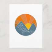 Vind Joy in de Reis Briefkaart (Voorkant)