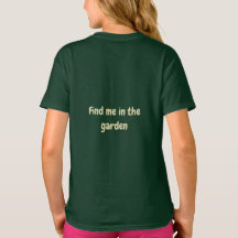 Vind Me In De Tuin Bloem Bijen Bos Groen T-shirt