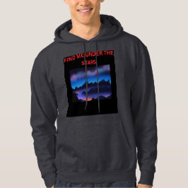 Vind me onder de sterren hoodie