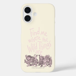 Vind me waar de wilde dingen zijn iPhone 16 hoesje