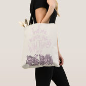 Vind me waar de wilde dingen zijn tote bag (Dichtbij)