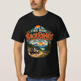 Vind Meer Binnwegen Minder Verkeer Vintage T-shirt
