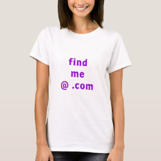 Vind mij @ .com T-shirt