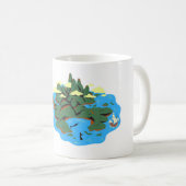 Vind mij in Neverland Koffiemok (Voorkant rechts)