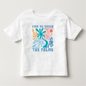 Vind mij onder het thema Palms zomer Kinder Shirts (Voorkant)