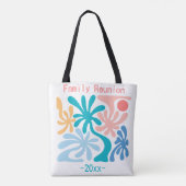 Vind mij onder het thema Palms zomer Tote Bag (Achterkant)