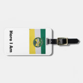 Vind Mijn bagage Gepersonaliseerd Offaly County ID Bagagelabel (Voorkant horizontaal)