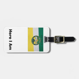 Vind Mijn bagage Gepersonaliseerd Offaly County ID Bagagelabel