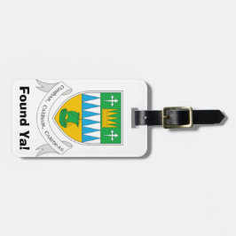 Vind Mijn bagage Gepersonaliseerde Kerry County ID Bagagelabel
