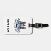 Vind Mijn bagage Gepersonaliseerde Label van de Co Bagagelabel (Voorkant horizontaal)