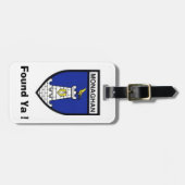 Vind Mijn bagage Gepersonaliseerde Label van Monag Bagagelabel (Voorkant horizontaal)