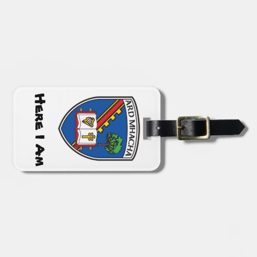 Vind Mijn bagage Specialized County Armagh ID Labe Bagagelabel (Voorkant horizontaal)