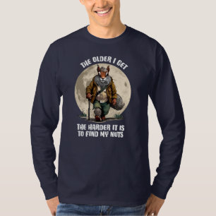 Vind mijn noten - grappige eekhoorn t-shirt