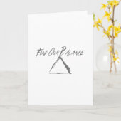 Vind onze balans kaart (Gele Bloem)