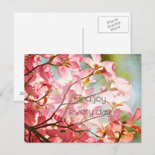 Vind plezier briefkaart (Voorkant / Achterkant)