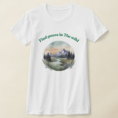 Vind rust in Natuur T-shirt - Relaxing Wilderness  (Laagn)