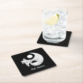 Vind Saldo Zen Yin Yang Black White Kartonnen Onderzetters (Insitu)