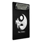 Vind Saldo Zen Yin Yang Black White Mini Klembord (Schuin)