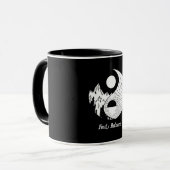 Vind Saldo Zen Yin Yang Black White Mok (Voorkant links)