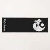 Vind Saldo Zen Yin Yang Black White Yogamat (Voorkant (horizontaal))