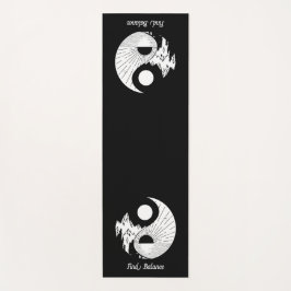 Vind Saldo Zen Yin Yang Black White Yogamat