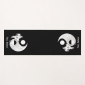 Vind Saldo Zen Yin Yang Black White Yogamat (Voorkant (horizontaal))