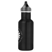 Vind schoonheid in de Kleine Dingen Daisy Wildflow Waterfles (Rechts)