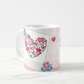 Vind schoonheid in elke dag koffiemok (Voorkant links)