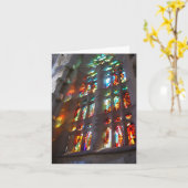 Vind schoonheid in met wat u bent begonnen kaart (Gele Bloem)