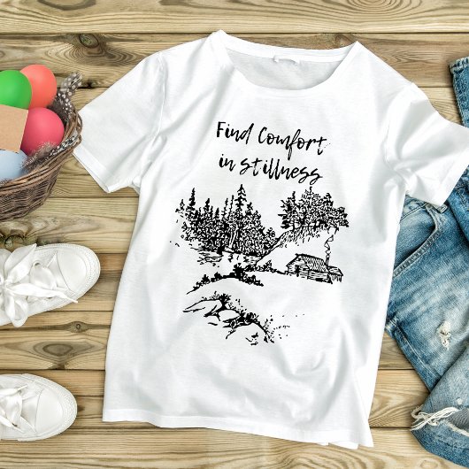 Vind troost in stilte t-shirt
