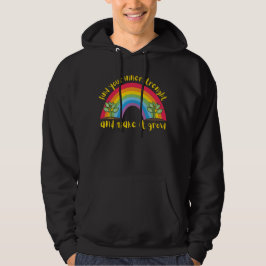 VIND UW BINNERSTRENGHT EN MAAK HET DE regenboog GR Hoodie