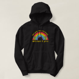 VIND UW BINNERSTRENGHT EN MAAK HET DE regenboog GR Hoodie