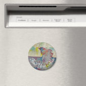 Vind uw Bliss Rainbow Bird of Love Magnet (Insitu (Vaatwasser))