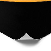 Vind uw Centrum Grappig Donut Pun Dark BG Poster (Hoek)