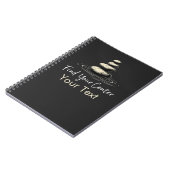 Vind uw Centrum Minimalistische Zen Stones Notitieboek (Linkerzijde)