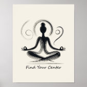 Vind uw centrum poster (Voorkant)