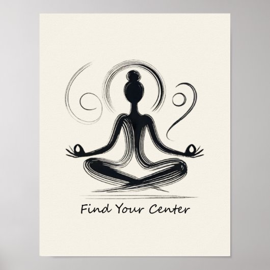 Vind uw centrum poster (Voorkant)