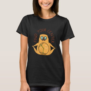 Vind uw Centrum Pug Yoga T-shirt