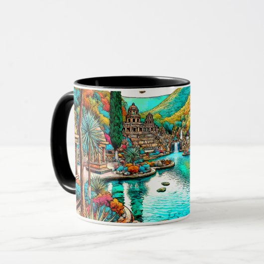 Vind uw Fiesta in Mexico Mok (Voorkant links)