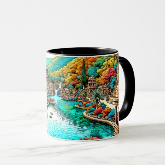 Vind uw Fiesta in Mexico Mok (Voorkant rechts)