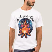 Vind uw Fire T Shirt (Voorkant)
