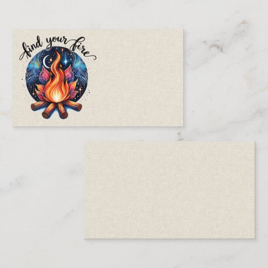Vind uw Fire Visitekaartjes (Voorkant / Achterkant)