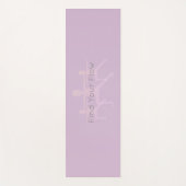 Vind uw Flow Warrior Pose Yogamat (Voorkant)