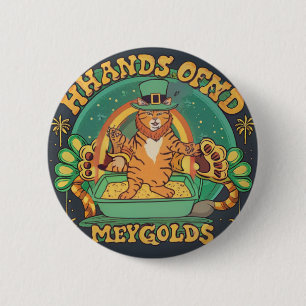 Vind uw Pot of Gold Green-gevulde Dag van de Vreug Ronde Button 5,7 Cm