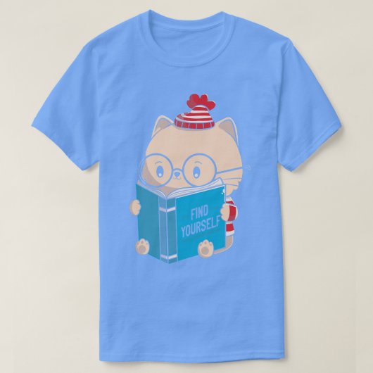 Vind uw reis genezing kattenboek van Tobe Fonseca T-shirt (Design voorkant)